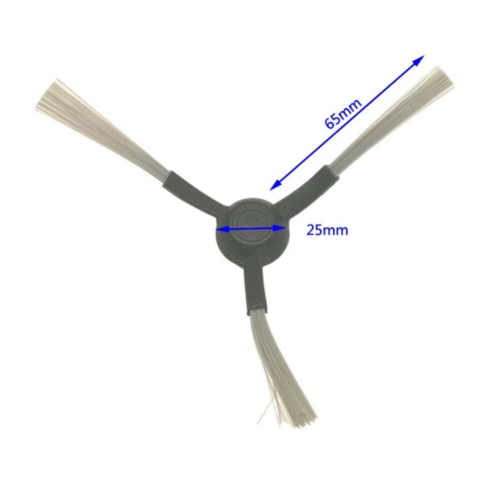 Set of 4 Replacement Side Brushes for Karcher RCV3 / RCV5 / RCV5 Plus