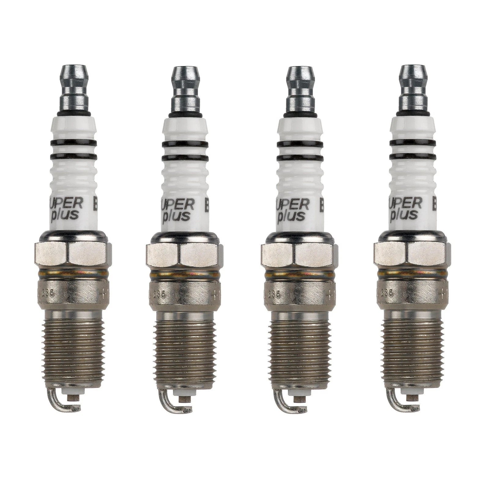 Set of 6 Bosch Super Plus Nickel Spark Plugs for Ford EXP Mustang Mercury Capri (1982–1992)