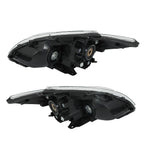 Set of 2 Headlight Replacement for Toyota Prius (2012–2015) Halogen Clear Lens