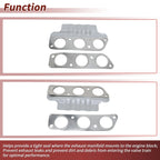 1 Pc Exhaust Manifold Header Gasket for Mitsubishi Outlander (2007–2025) No. 1555A246