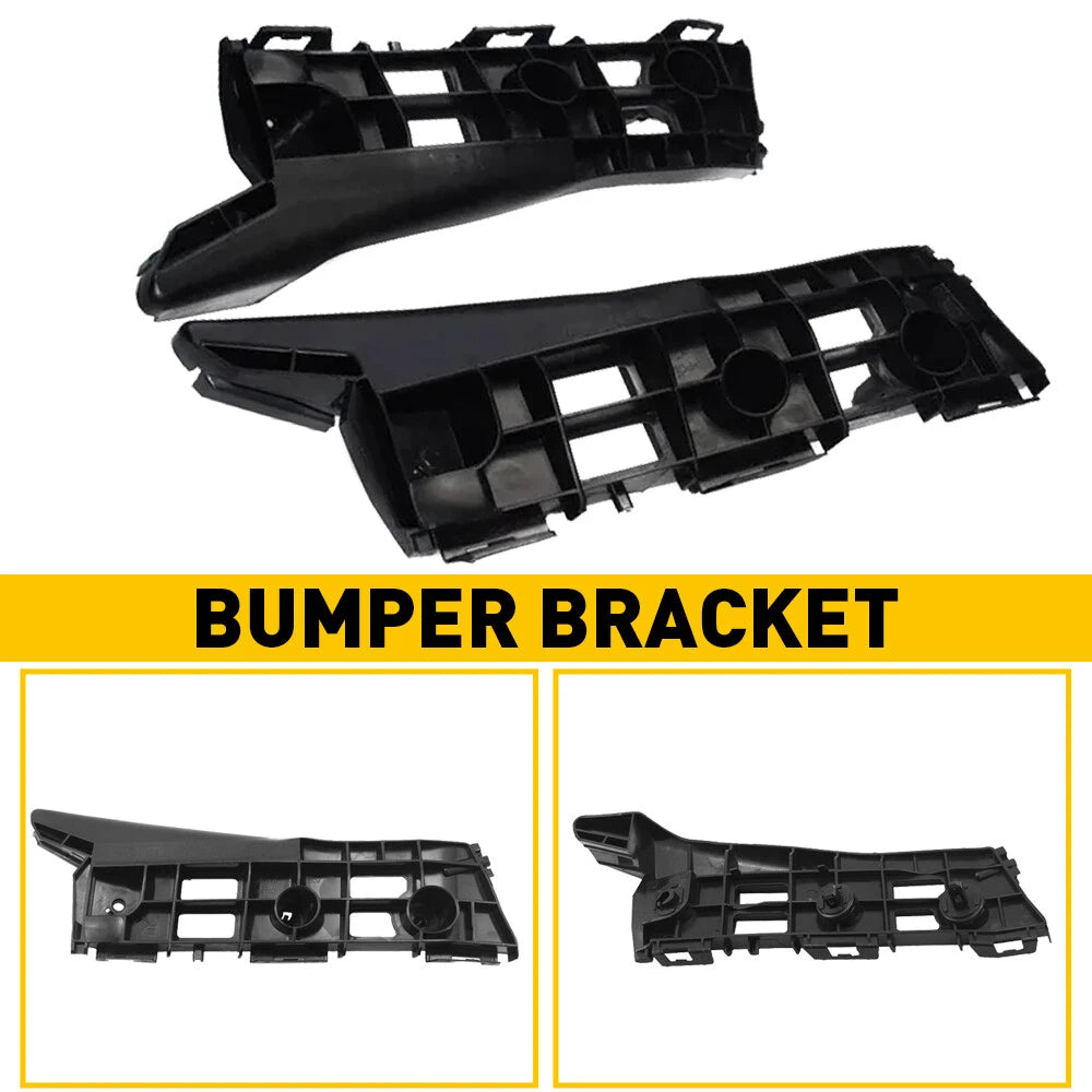 Set of 2 Front Bumper Cover Retainer Brackets for Toyota Prius (2010–2015)