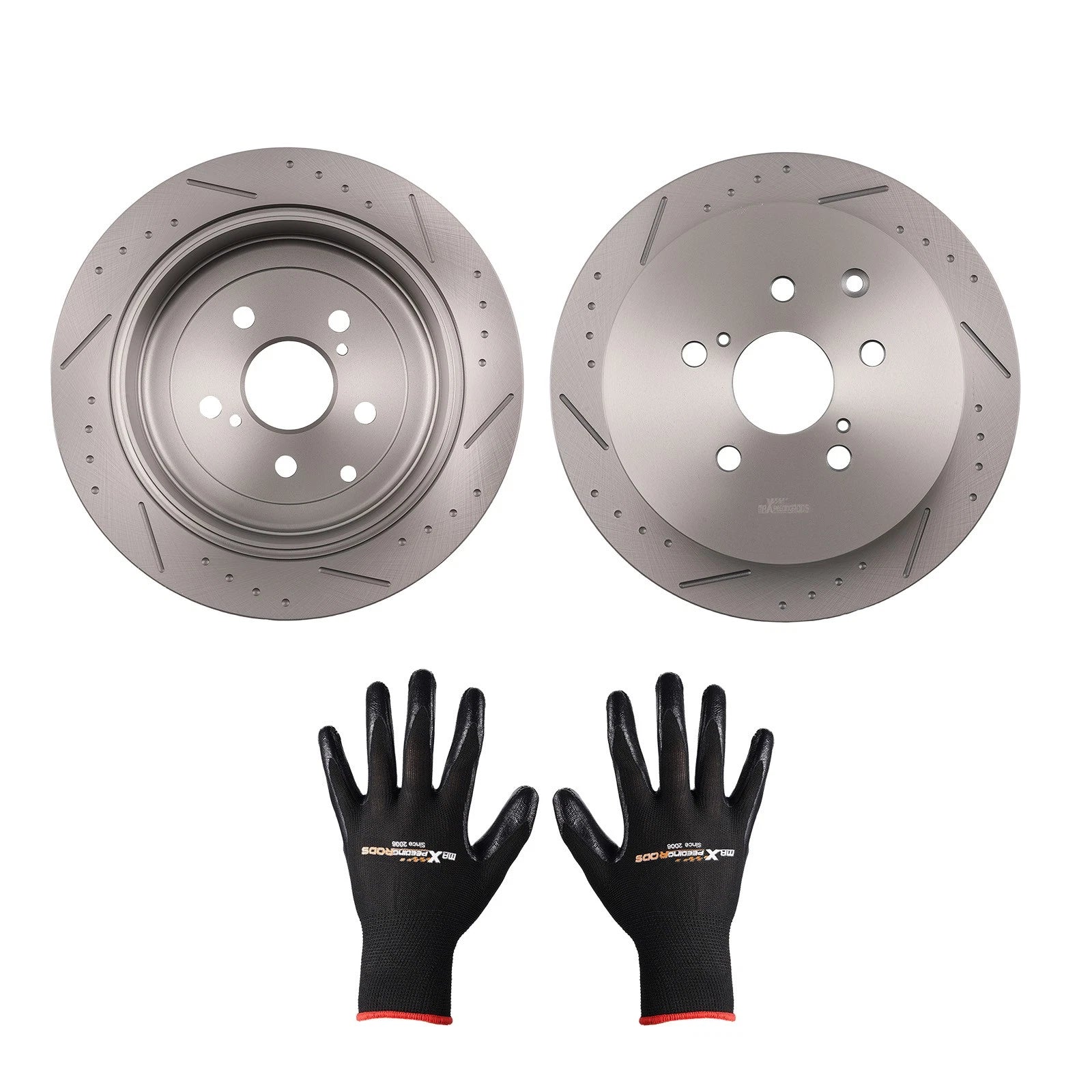 Rear Brake Rotors Set for Lexus RX450h (2010–2015) Toyota Sienna (2011–2020) S31544