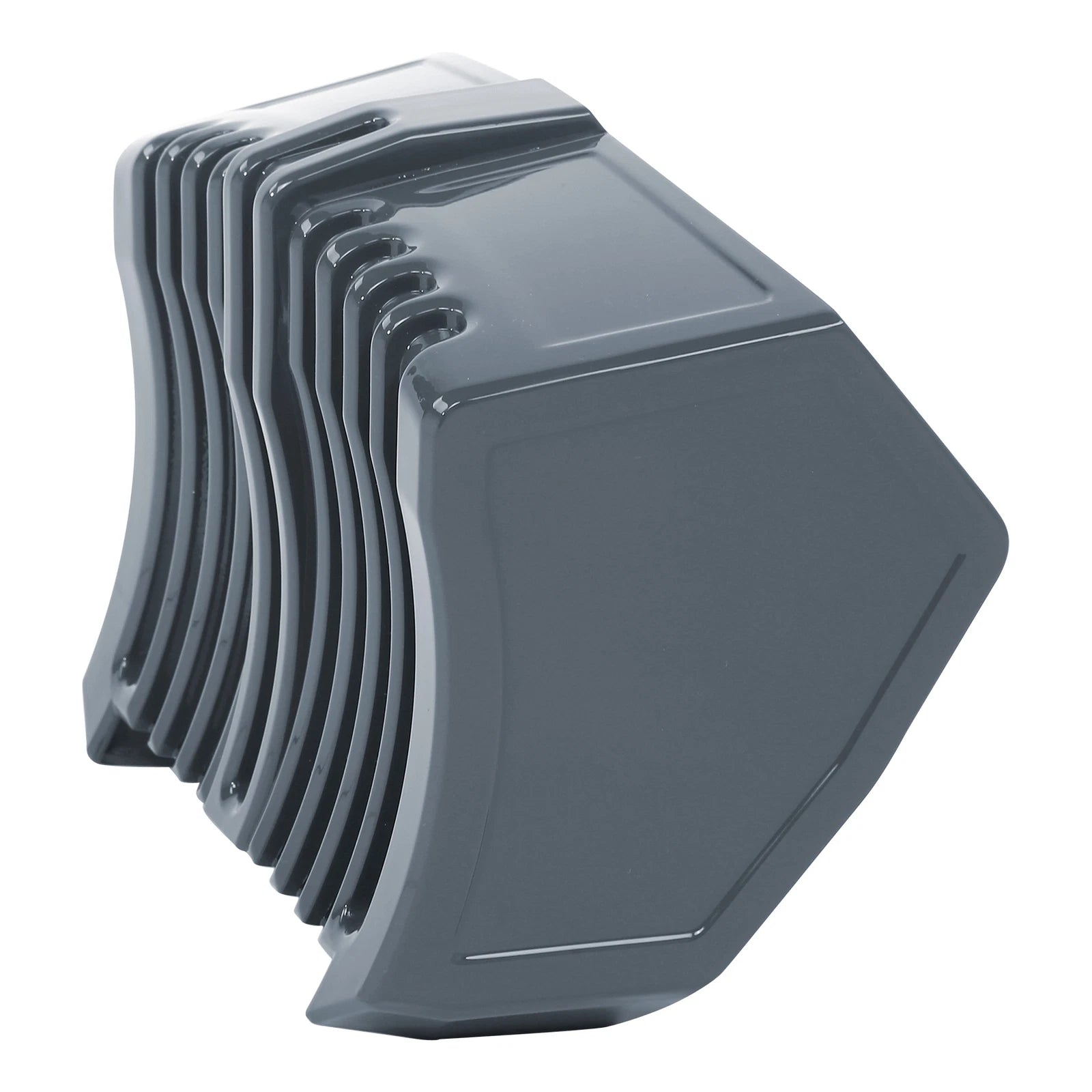 Oil Cooler Cover for Harley Touring Electra Road Glide (2014–2024) Gunship Gray