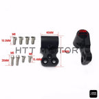 Clip-On Adapter Plate & Handlebars Set for Yamaha MT-07 FZ-07 (2014–2017) Red