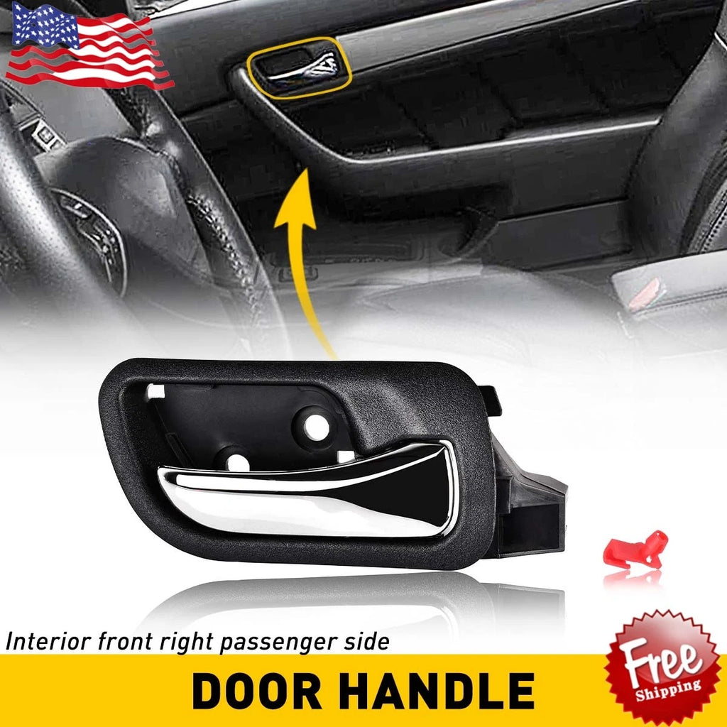2X Interior Door Handle for Honda Accord (2003–2007) Front Driver Passenger