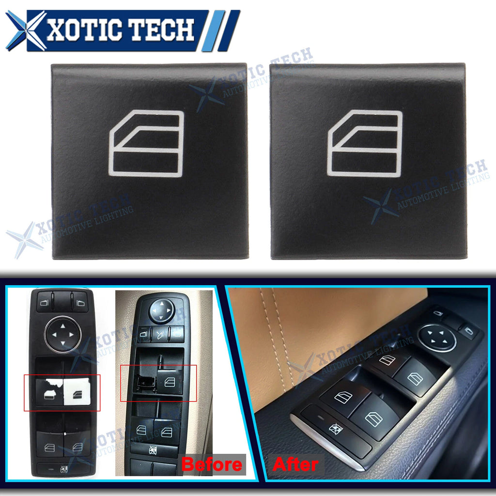 Driver Window Switch Repair Button Cap for Mercedes ML GL R (W164–W251)
