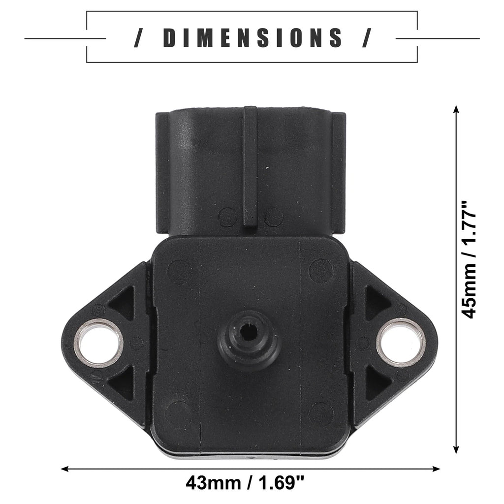 MAP Sensor for Toyota Suzuki (Plastic) (Part No. 766549486933)