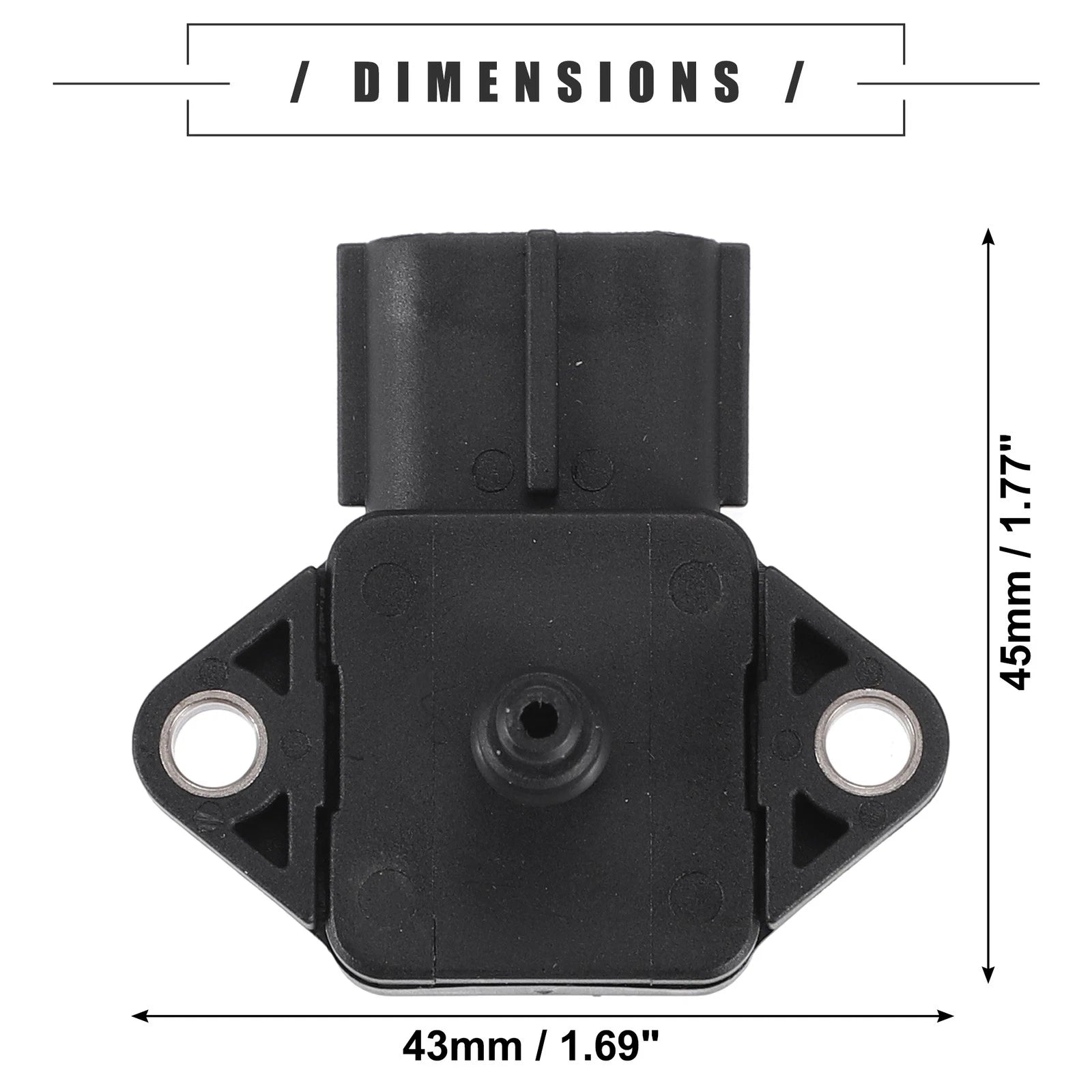 MAP Sensor for Toyota Suzuki (Plastic) (Part No. 766549486933)