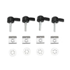 Saddlebag Lock Mounting Screw Kit for Harley Touring Road Glide (1993–Present)