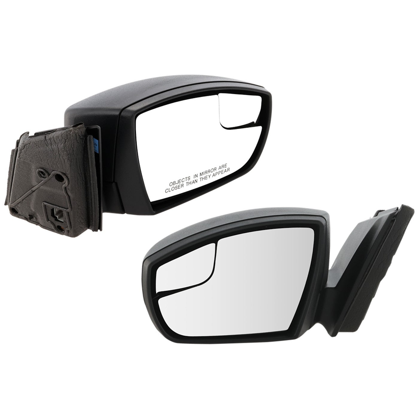 Set of 2 Mirrors for Ford Focus Sedan (Driver & Passenger Side)