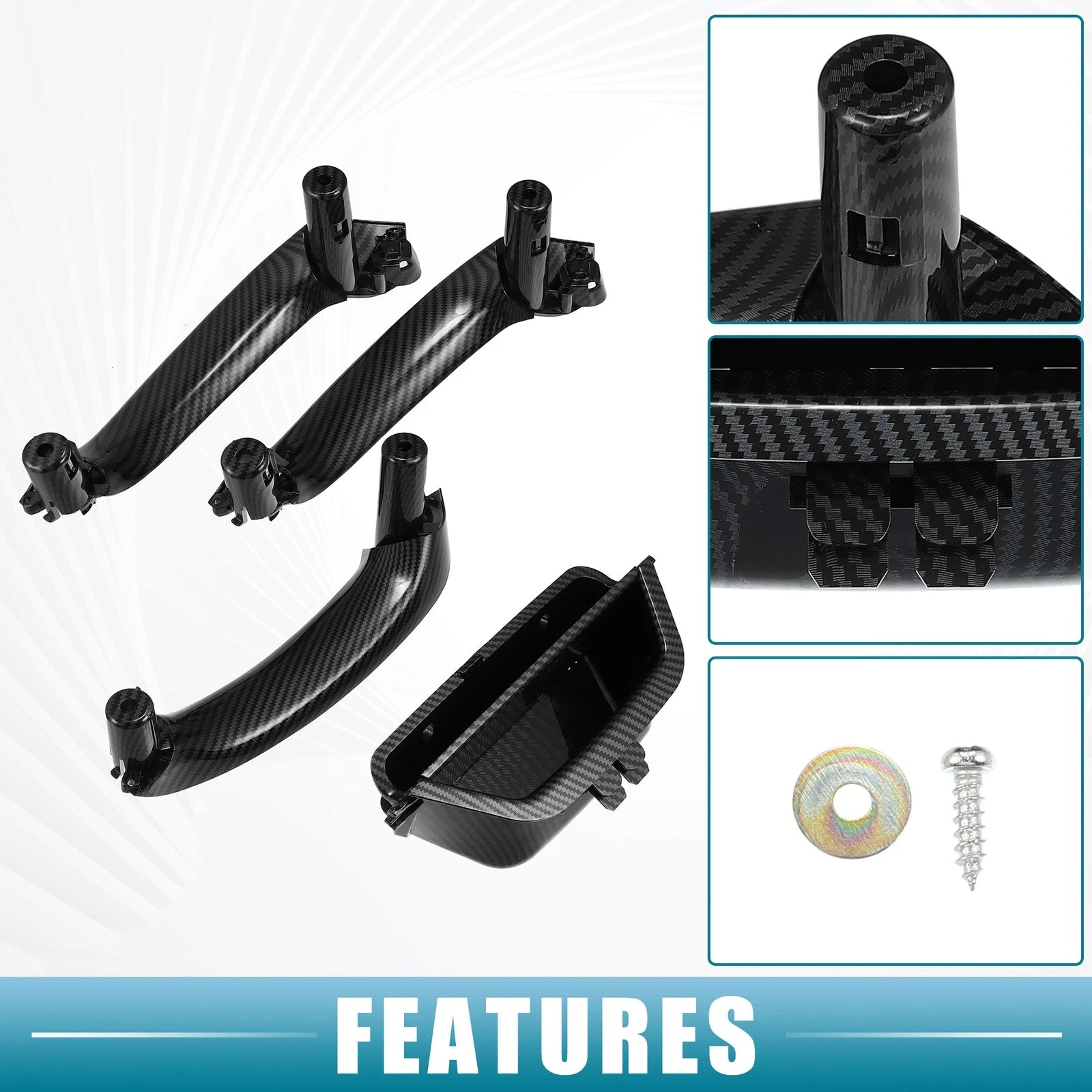 Interior Door Pull Handle 51419209215 for BMW X3 F25 X4 F26 (2011–2017)