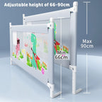 Adjustable Folding Bed Rail for Kids Safety (200CM)