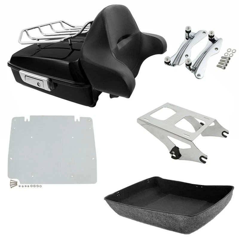 Trunk Pad Rack Docking Plate for Harley Touring Road King (2014–2026)