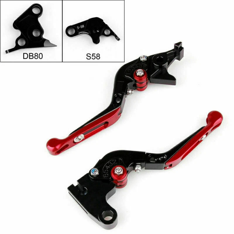 Adjustable Brake Clutch Levers for Aprilia Tuono V4R (2011–2019) Red T9