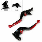 Adjustable Brake Clutch Levers for Aprilia Tuono V4R (2011–2019) Red T9