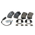 Set of 4 Hella Rear Low-Met Disc Brake Pads for Audi A6 A6 Quattro