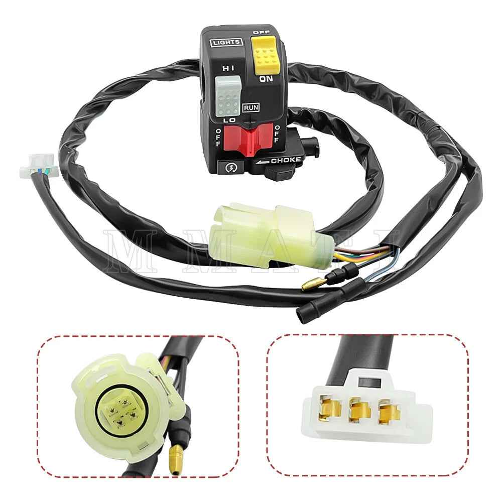 Handlebar Switch Kill Start Stop for Honda (35200-HA7-650, 35200-HA7-652)