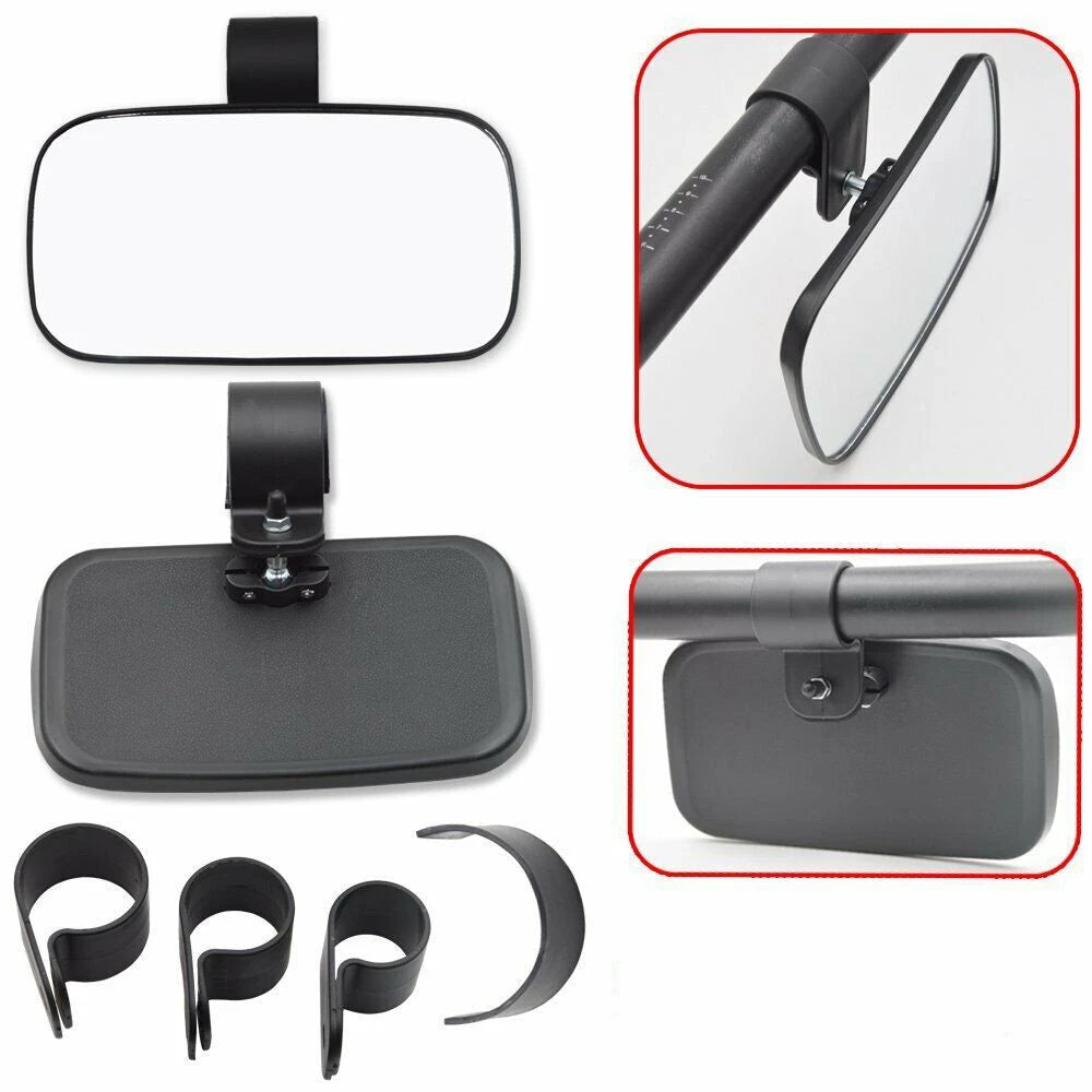 Roll Bar Cage Rear & Side View Mirrors for Honda Pioneer 1000 500 700 (2016–2023)