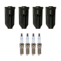 Set of 4 Double Iridium Spark Plugs & NGK Coil Boots for Canyon i-280 (2004–2012)