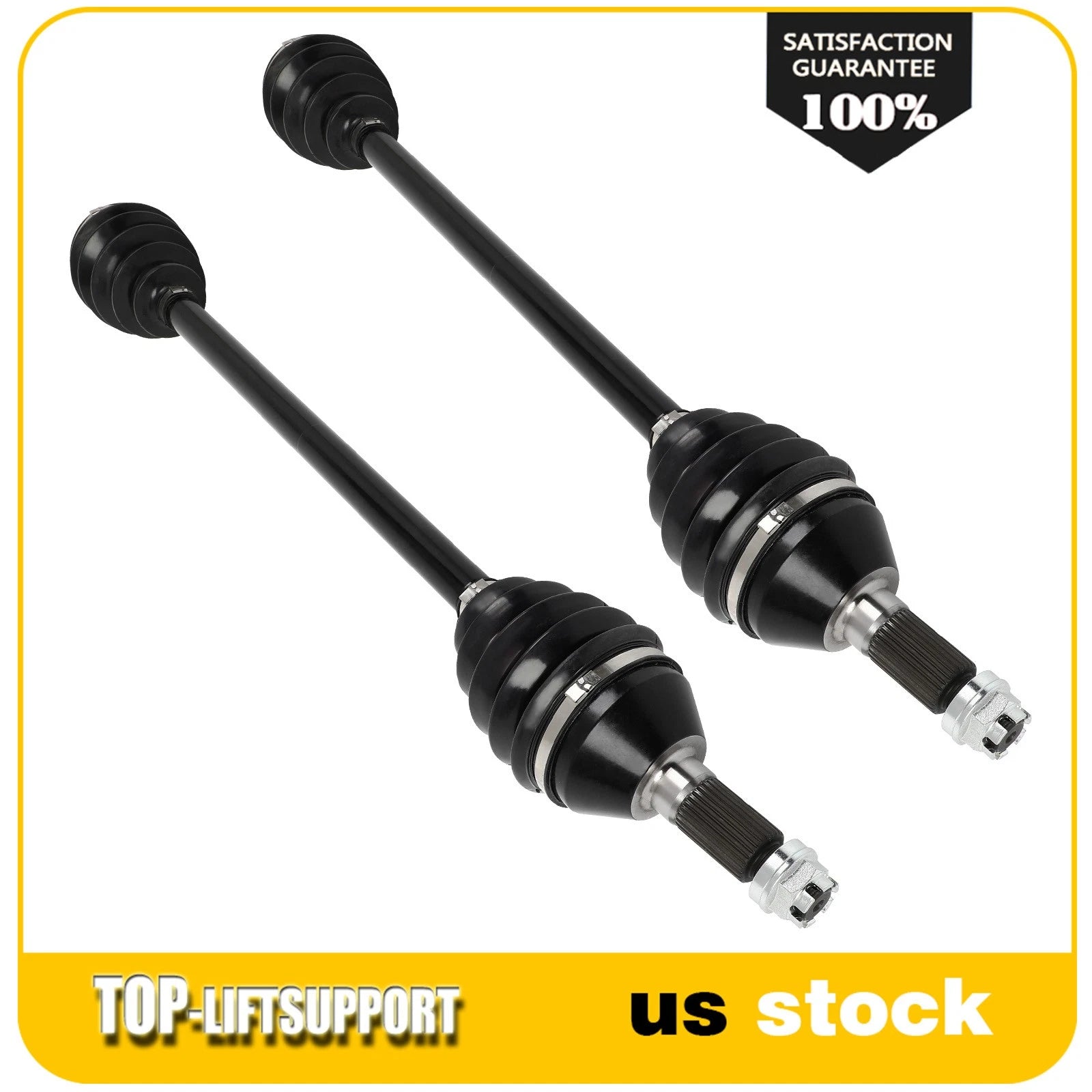Set of 2 CV Axles for Can-Am Maverick X3 Turbo 72"