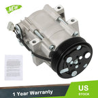 A/C Compressor and Clutch 1520381 for Mazda Tribute (2001–2006)