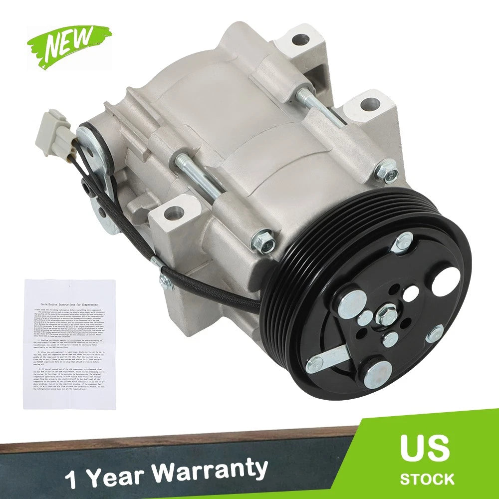 A/C Compressor and Clutch 1520381 for Mazda Tribute (2001–2006)