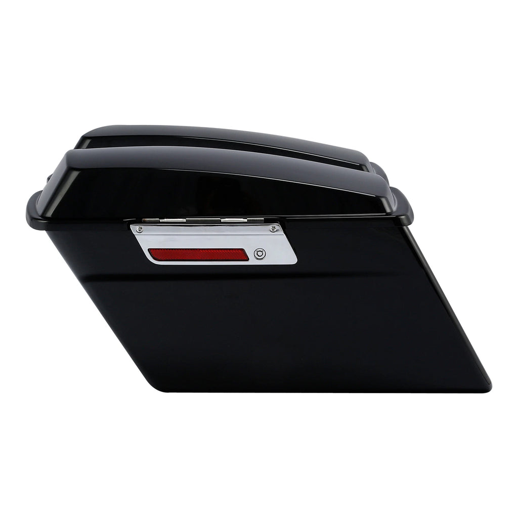 Hard Saddlebags & Smoked LED Rear Fender for Harley Street Road Glide (2009–2013)