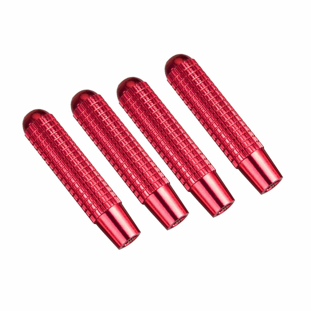 Red Alloy Door Lock Knobs Molding Decor for Mercedes-Benz GLA (2014-2021)