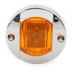Round 12V LED Side Marker Lights for Truck Trailer RV Boat (12V)