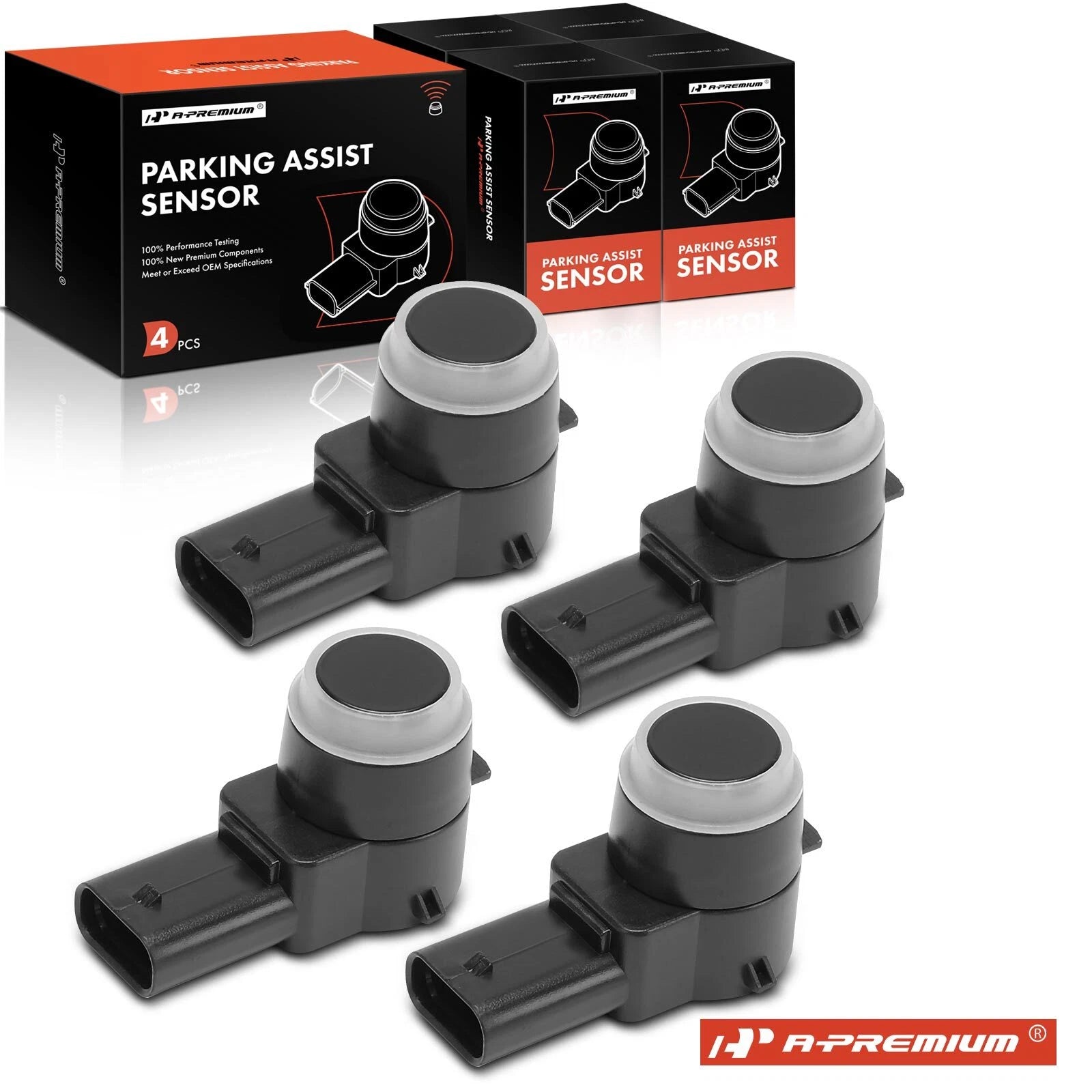 Set of 4 Parking Assist Sensors for Mercedes C250 E320 GLK350 (2011–2015)