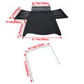 Soft Top with Zippered Windows & Steel Support Bow for Suzuki Samurai (1986–1994)
