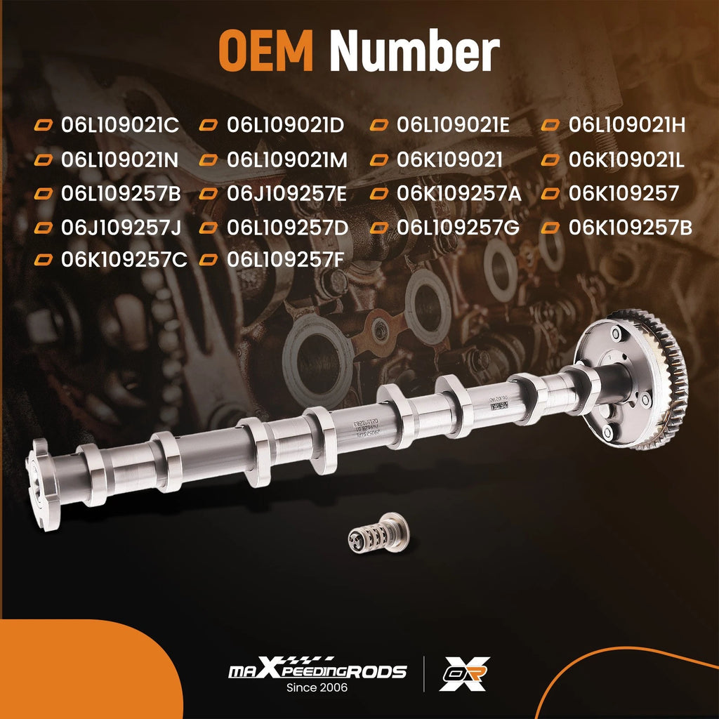Intake Camshaft with Control Valve for Audi A6/Avant (2015-2018)