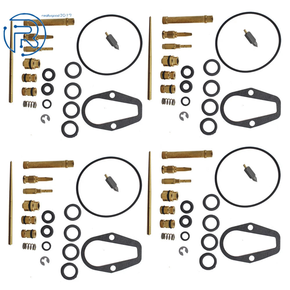 Set of 4 Carburetor Rebuild Repair Kits for Honda CB550 CB550F CB550K (1974–1976)