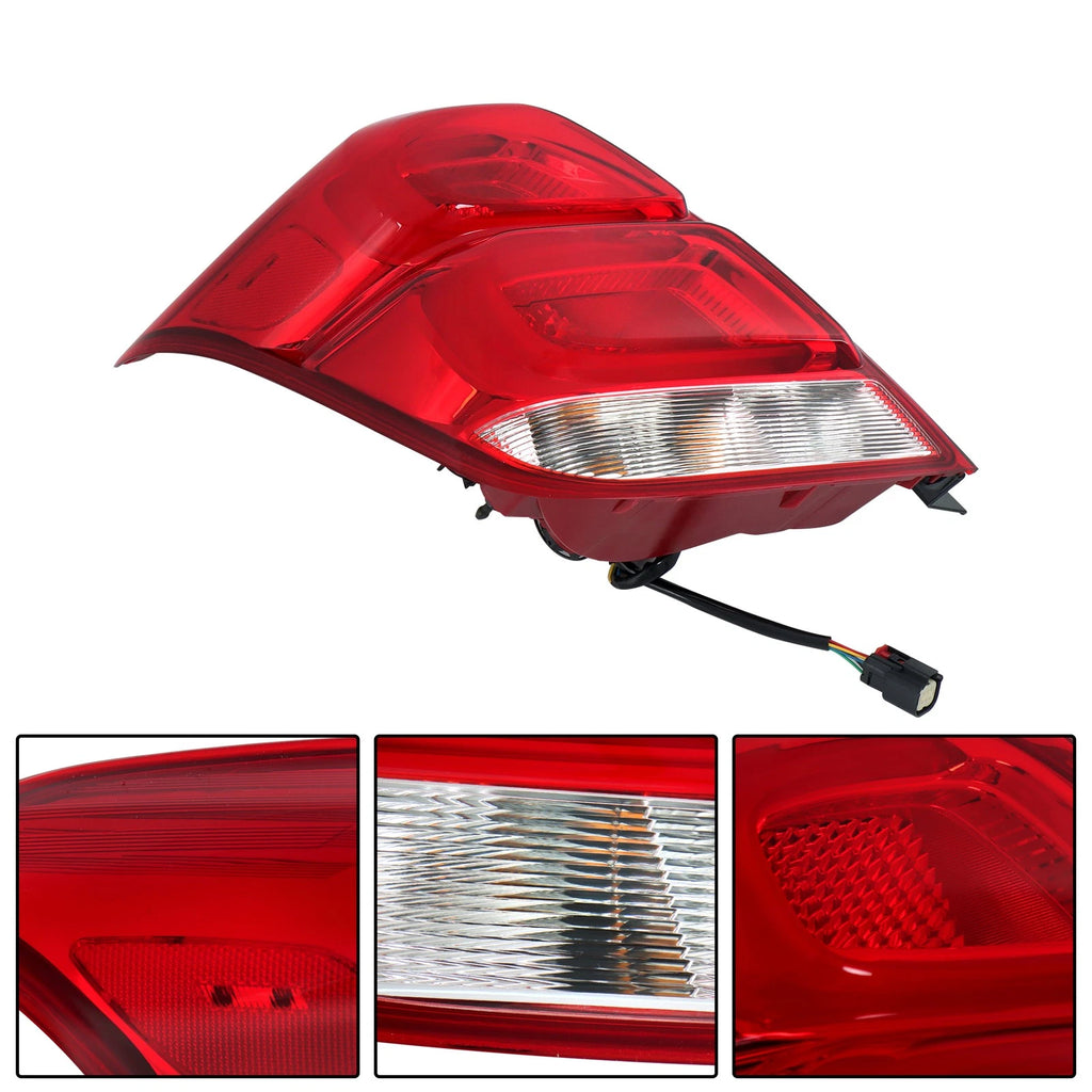 LED Brake Lamp Tail Light Assembly for Chevy Trax (2017â2022) Chrome