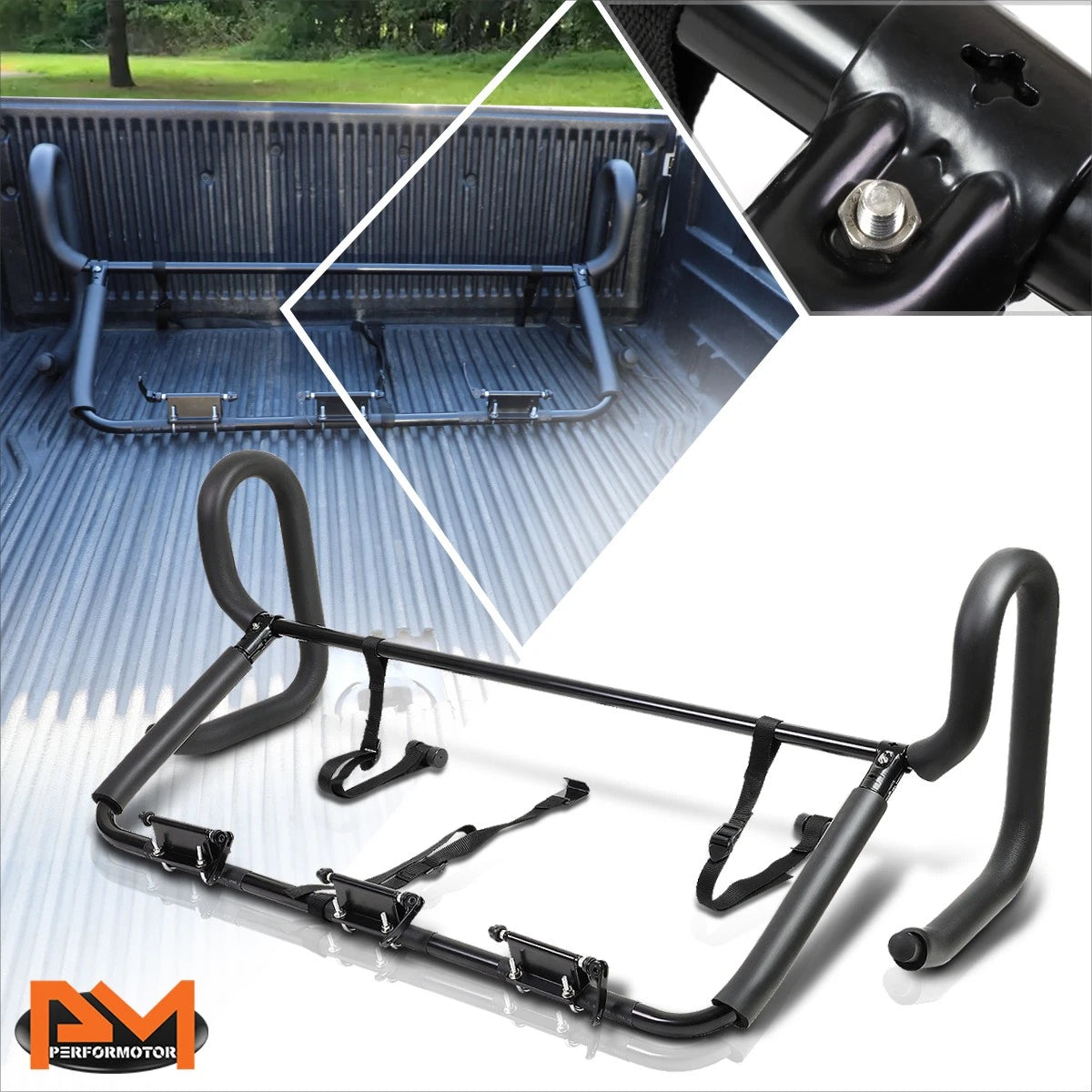 Quick Release Bike Rack Carrier for Pickup Truck (2010–2023)