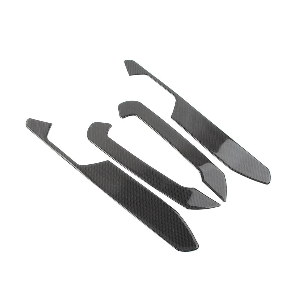 Set of 4 Black Interior Door Armrest Panel Covers for Jeep Wrangler JL (2018–2022)