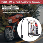 Fuel Pump for Harley Davidson Sportster 883 1200 Iron XR1200 (2007–2019) 75305-07A