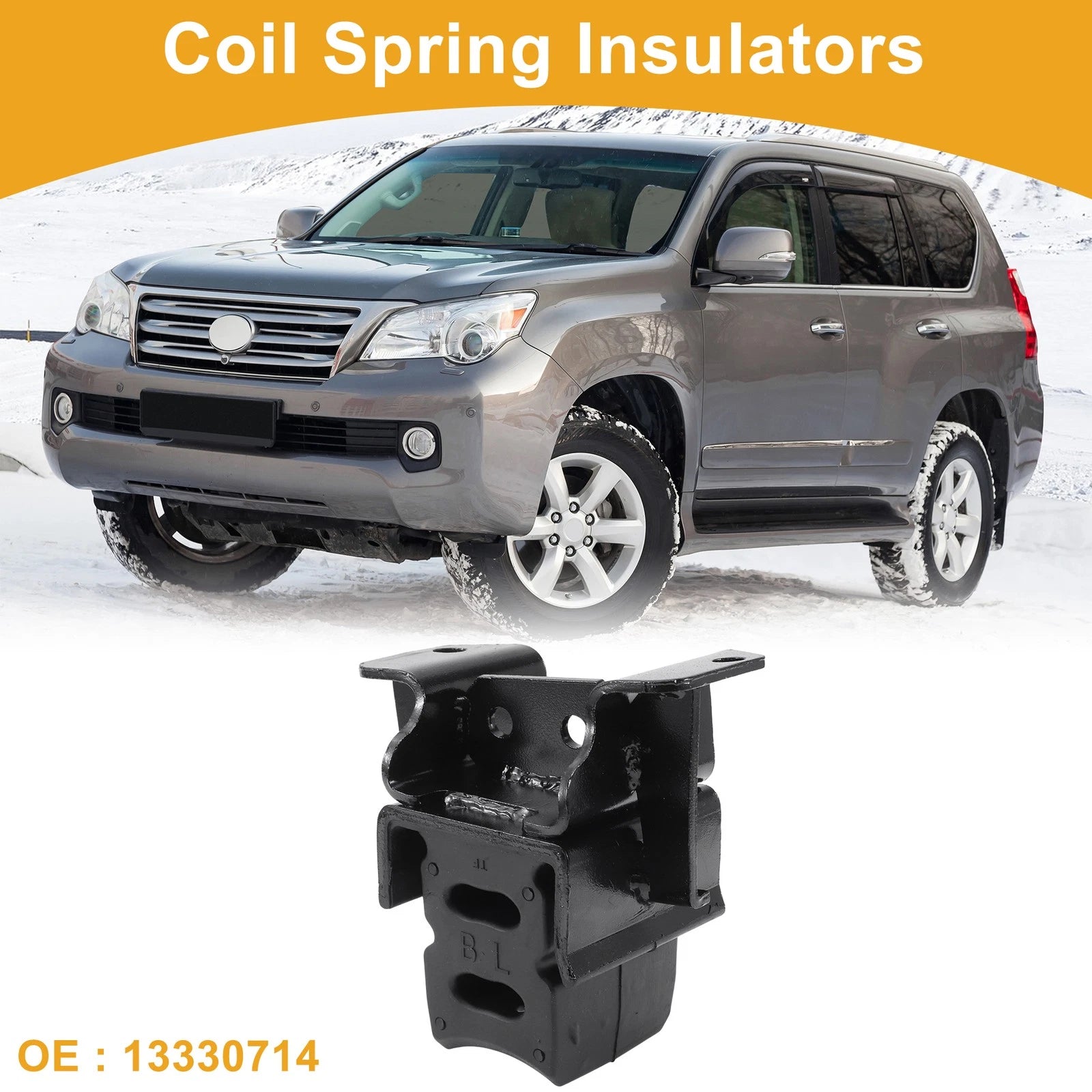 Lower Coil Spring Insulators No.4803660030 for Lexus GX (2010) Rubber