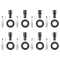 Set of 8 NGK Spark Plugs & Denso Coil Boots for Lexus GS430 SC430 (2001–2006)