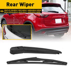 Set of 2 Rear Window Wiper Arm & Blade for Lexus RX400H (2006–2008)