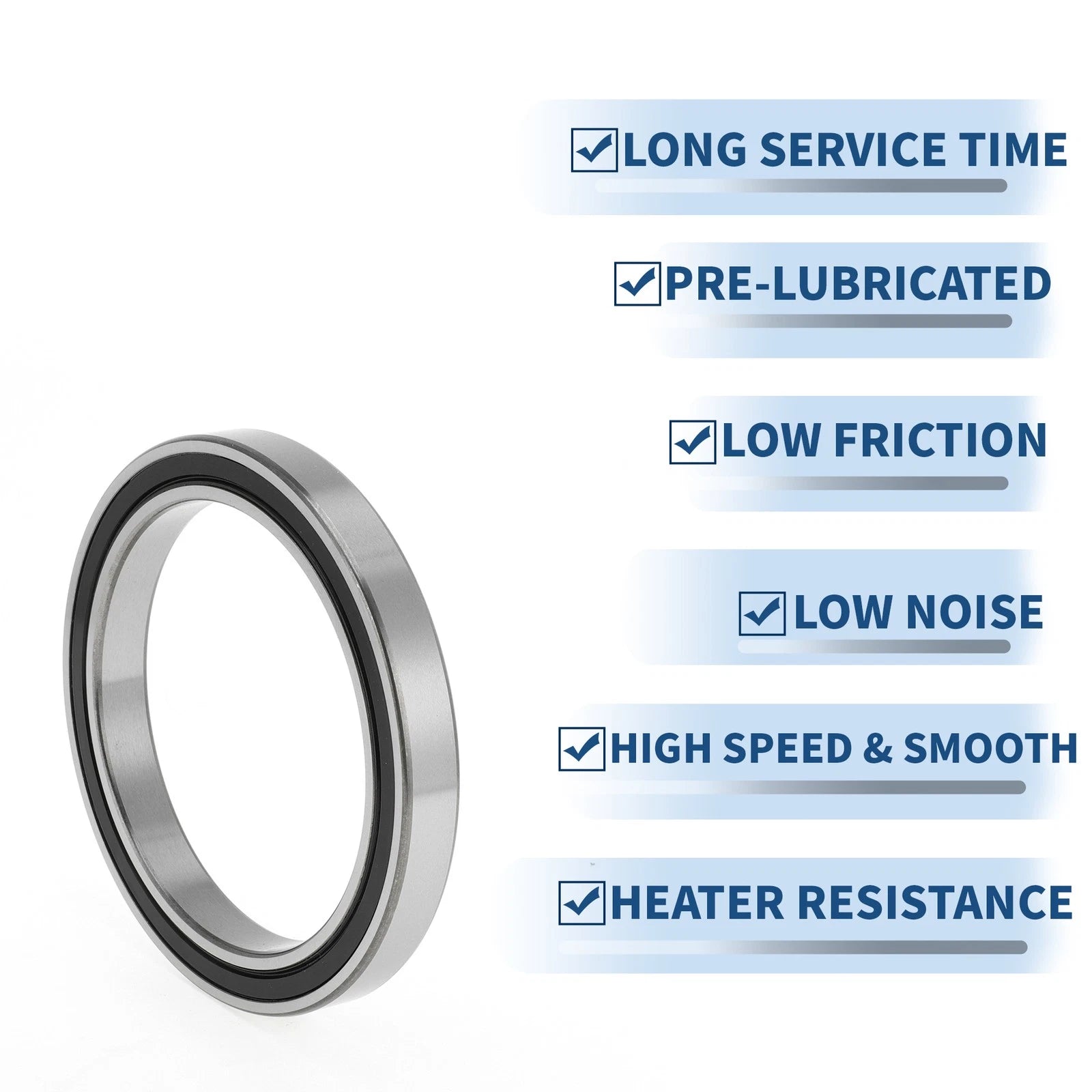 Deep Groove Ball Bearing 6817VV for Scooter Skateboard Wheel (P5 85x110x13mm)
