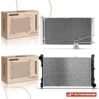Radiator & AC Condenser Cooling Kit for Mercedes-Benz 