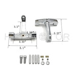 Passenger Floorboard Mount Bracket for Harley Touring (1993–2009) FLHR FLHS FLTR FLHX