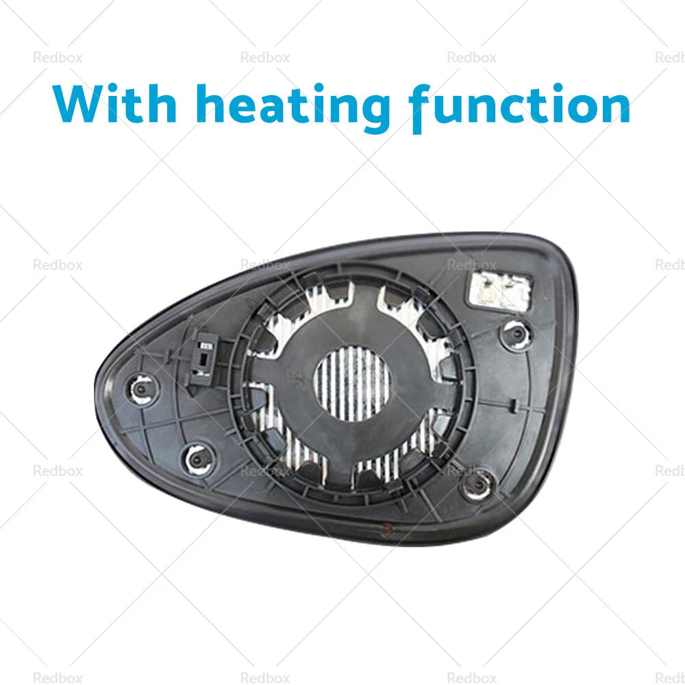Right Side Mirror Glass for Holden Barina (2011–Present) Heated Convex