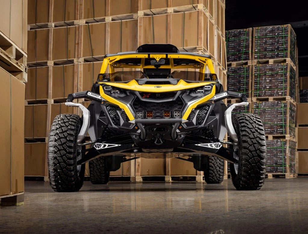 Assault Industries High-Clearance Boxed A-Arms for Can-Am Maverick (2013–2023)
