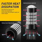 Set of 2 AUXITO 3157 Pure Red LED Turn Signal Bulbs for Various Models