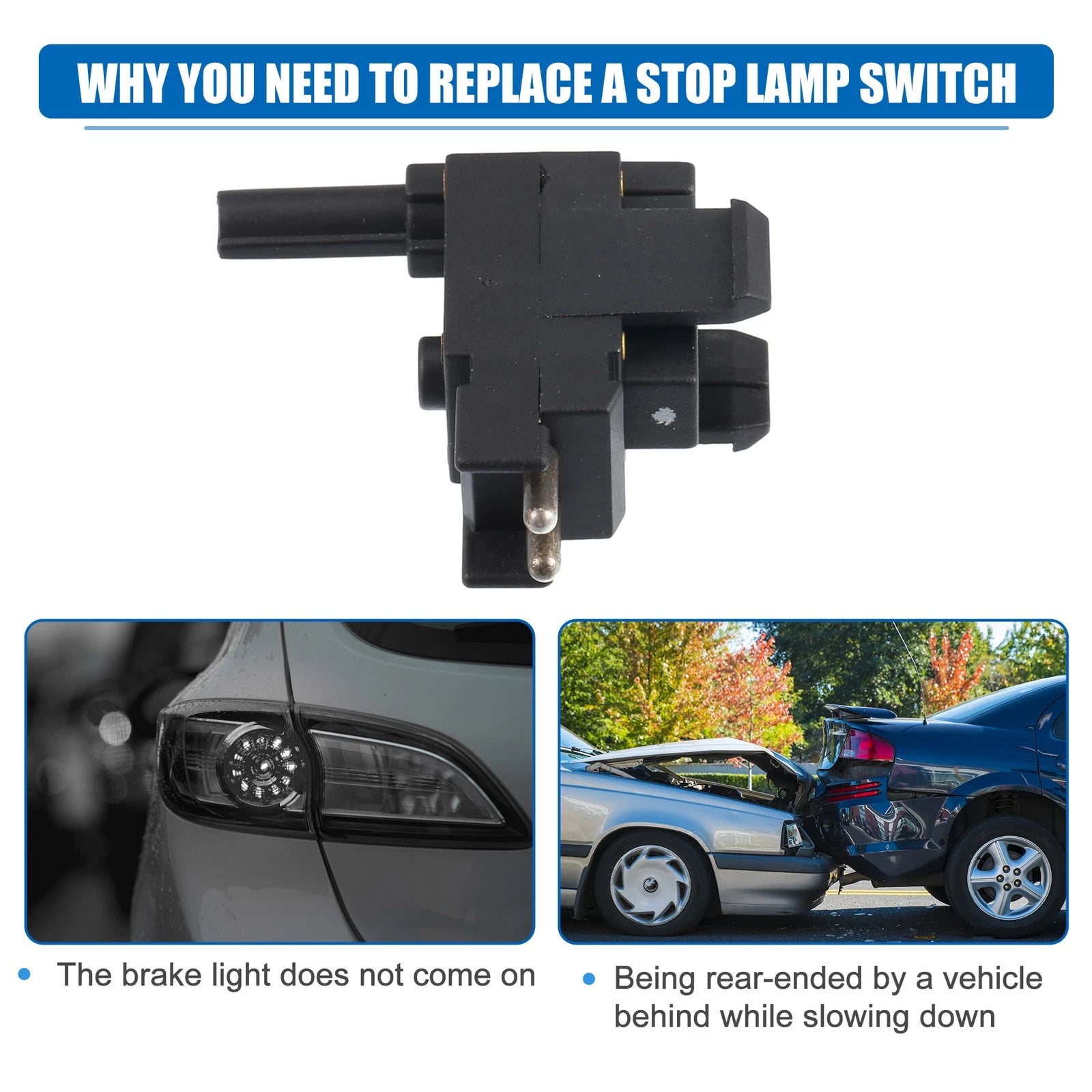 Brake Light Switch for Mercedes-Benz 300 SL (1991–1993) No. 2015450014