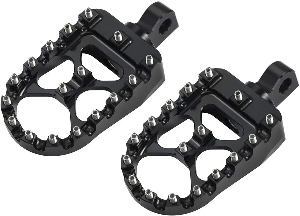 Black Foot Pegs for Harley Sportster Touring Softail Dyna