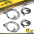 Set of 4 ABS Wheel Speed Sensors for Mercedes-Benz E63 AMG (2007–2009)