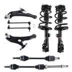 Front Struts, Control Arms, Sway Bar Link, CV Axle for Toyota Sienna (2011–2014)